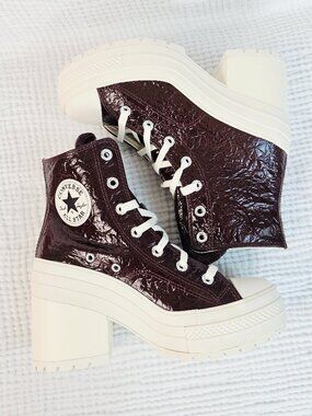 😍NWT😍 Converse Chuck 70 De Luxe Heel | Bloodstone | Women's 8
